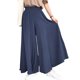 thumbnail image 1 of Pantalones de piernas anchas de verano para mujer, pantalones largos sólidos con cintura elástica MABOTO Pantalones de mujer, 1 of 5