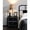 Black+Silver, variant on KD Assembly Required - Turned Base - Garage Decor - Can Hold Small Parts