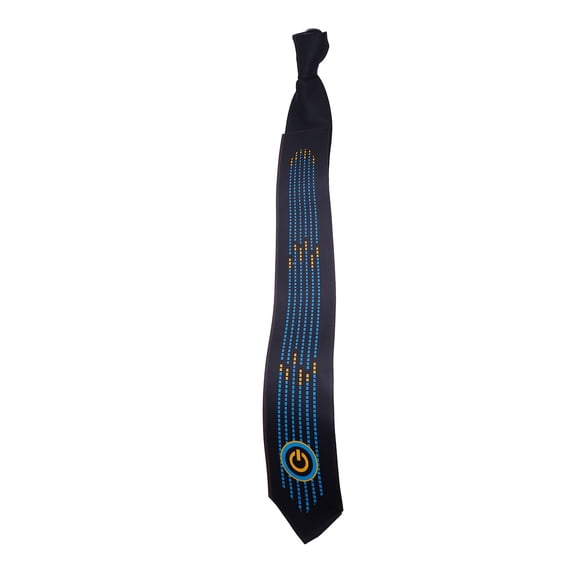 Corbata Iluminada, Uso Versátil 5 Modos De Iluminación Ajuste De Sensibilidad Corbata LED Luminosa Para Eventos De Festivales De Disfraces