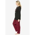 thumbnail image 3 of Dreams & Co. Plus Size Cozy Pajama Set, 3 of 6