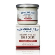 Savannah Bee Hand Cream Jar Honey Almond 3.4 oz.