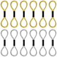 thumbnail image 1 of 12 Skeins Metallic Embroidery Thread, Embroidery Floss Metallic Thread Glitter Threads String Cross-Stitch Threads for Sewing Making Yarn Hand Accessories(Gold Silver),Gold Silver, 1 of 6