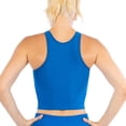 thumbnail image 3 of Kadi Women's Contrast Zigzag Bra, Royal, Medium, 3 of 5