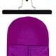 thumbnail image 3 of Bolsa de almacenamiento para extensiones de cabello, funda protectora impermeable para pelucas con percha violeta, 3 of 3
