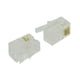 thumbnail image 1 of Rj9 4p4c Plug Phone Connector 50 Pieces Transparent, 1 of 4