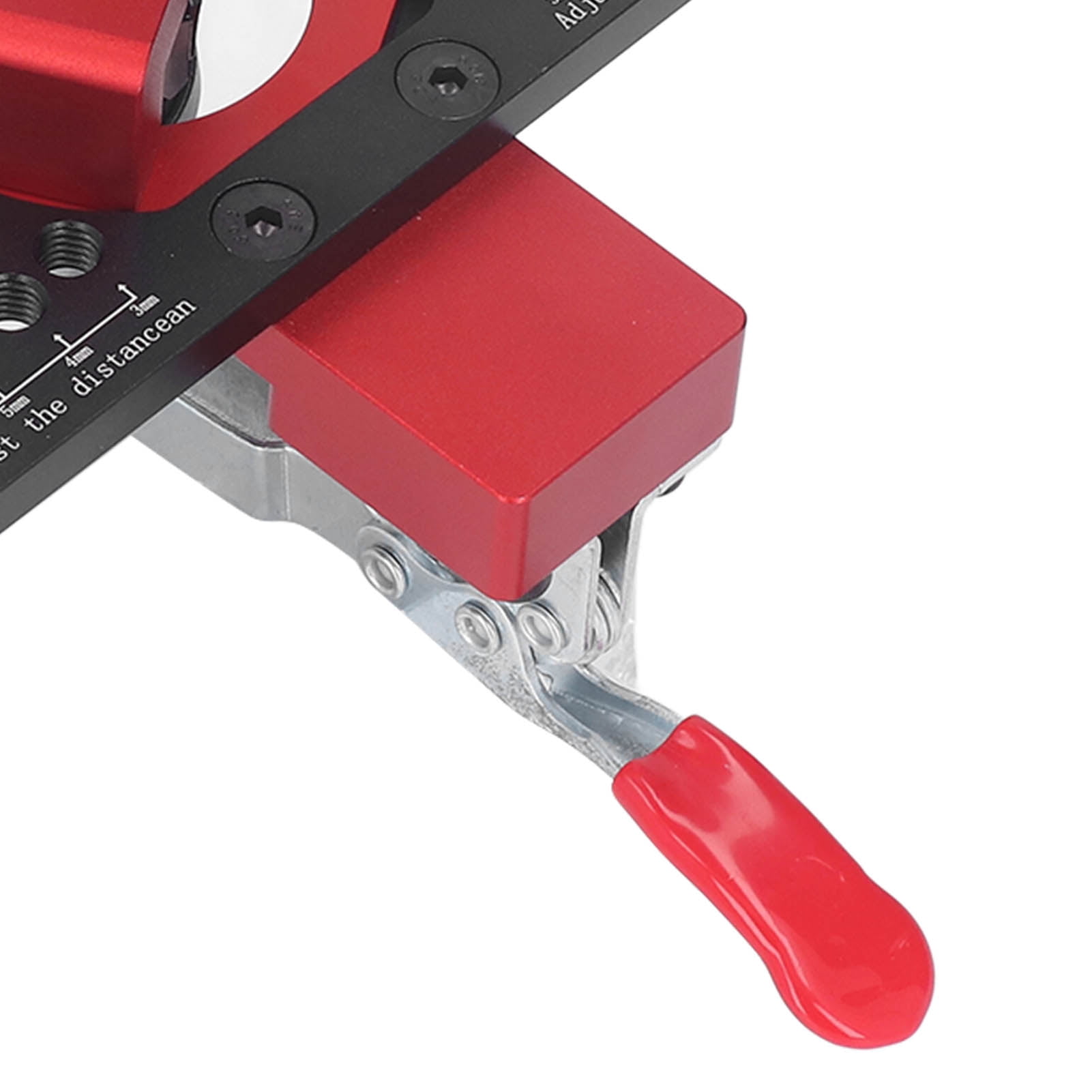 Rupoun 35mm Hinge Jig Drilling Hole Puncher Concealed Guide Locator Tool Aluminum Alloy 1.38 inches