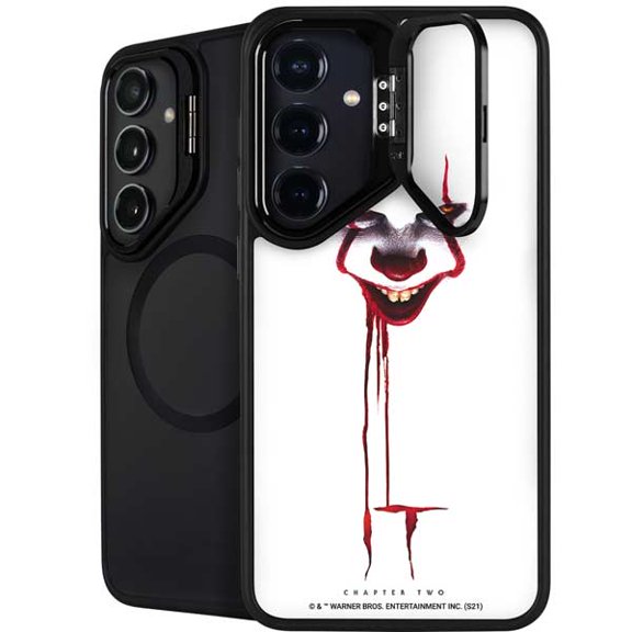 Skinit Warner Bros IT Volume 2 Pennywise Bloody Galaxy S24 FE Kickstand Case