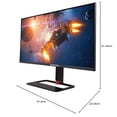 thumbnail image 2 of Monitor LED Sceptre Negro Bronce IPS QHD 27 Pulgadas 144 Hz 1 ms Altura Ajustable con Altavoces Inte, 2 of 7