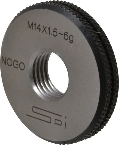 SPI M14x1.5 NO GO Thread Ring Gage 6G, Nonshrinking Steel, NPL ...