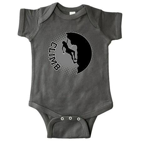 

Inktastic Rock Climbing Silhouette Gift Baby Boy or Baby Girl Bodysuit