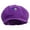 Purple, variant on Flying Swallow Embroidered Cotton Elastic Big Size Newsboy Cap - Purple 2XL-3XL