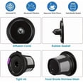 thumbnail image 4 of Reusable K Cups for Keurig, Universal Refillable Coffee Filters for Single Serve Coffee Maker, 3-Pack of Reusable Pods, Black, 4 of 9