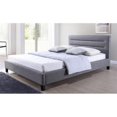 thumbnail image 2 of Kingfisher Lane Upholstered Full Platform Bed in Gray, 2 of 4