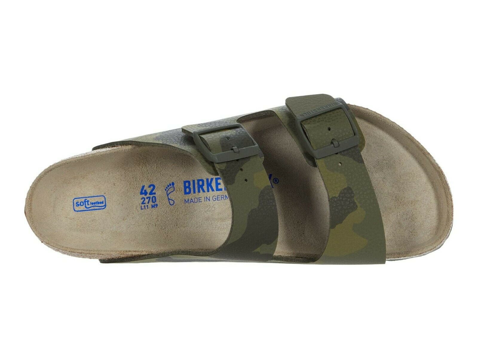 birkenstock camo soft footbed