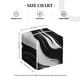 thumbnail image 4 of Fotbe Abstract Black White Swirls Porta Pañuelos Decorativo de Cuero, Caja Cuadrada Moderna para Pañuelos Faciales, Organizador y Dispensador 5x5x5'', 4 of 7