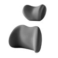 thumbnail image 1 of Soumake Car Lumbar & Neck Pillow Kit, Memory Foam Cushion for Neck & Back Pain Relief, Adjustable Strap for Travel, 1 of 8