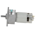 thumbnail image 3 of Motor,Jarchii Motorreductor, 12V/24V 35W Bajo ruido Resistencia al desgaste de baja pérdida Micro DC Metal Motor Velocidad del motor ajustable CW/CCW para modelos Automatización EOTVIA No, 3 of 7