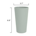 thumbnail image 6 of Mainstays - Soft Sea Green Eco-Friendly Recycled Plastic Beverage Tumbler, 26-Ounce, 6 of 6