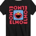 thumbnail image 3 of Sesame Street - Elmo Square - Toddler and Youth Short Sleeve Graphic T-Shirt, 3 of 5