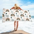 thumbnail image 2 of Yika Beach Blankets Beach Towel Microfiber Beach Towel Super Lightweight Colorful Bath Towel Sandproof Beach Blanket Multi-Purpose Towel For Travel Swimming Pool 30x60, 2 of 7