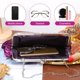 thumbnail image 3 of CRAFTHROU Clutch Morado De Satén Para Eventos Formales Con Metálica Para Hombro, 3 of 7