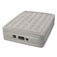 thumbnail image 2 of Insta-Bed Raised 19 Inch Queen Air Mattress w/ Built In Pump & Camping Bedding, 2 of 12