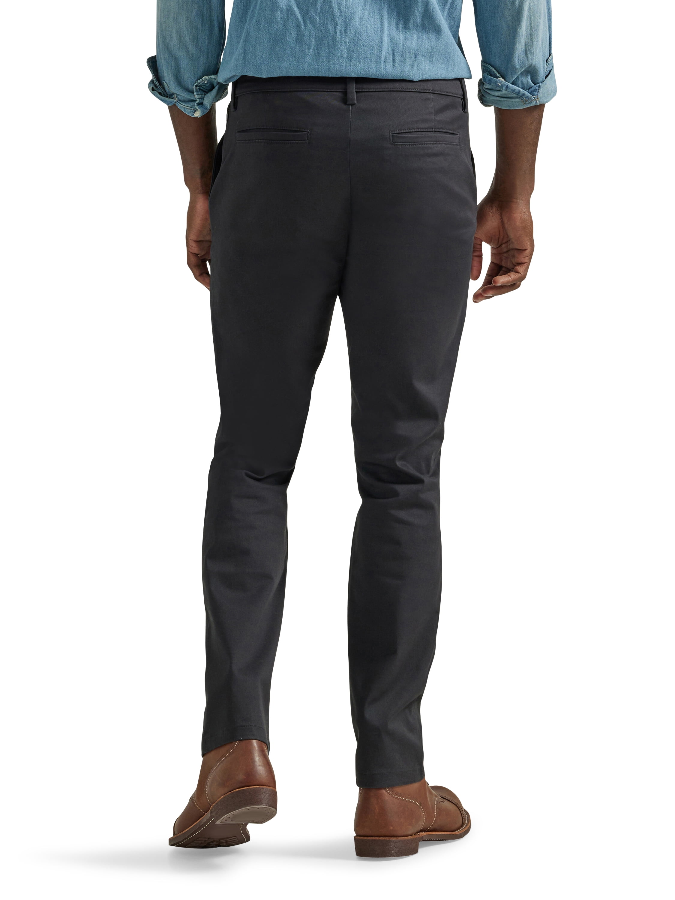 Lee® Men's Legendary Flat Front Slim Straight Pant with Wrinkle Resist