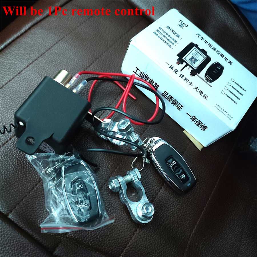 Phyun Wireless Remote 12V Car Battery Disconnect Power Cut Switch Control US