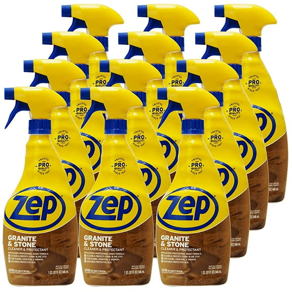 Zep Granite and Stone Cleaner and Protectant 32 oz ZUCSPP32 (Case of 12)