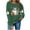Army Green#halloween sweatshirts for plus size women, variant on Women's Halloween Shirt Cute Funny Ghost Pumpkin Graphic Long Sleeve Shirt Fall Spooky Pullover Sweatshirts Tops Army Green,L