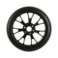 thumbnail image 1 of Siruishop Roue de Draisienne pour Enfants 20 cm de Remplacement Pneus Pleins Sans Air Antidérapants Accessoires Installation Facile Pièces de Réparation Moyeu 2,6 cm, 1 of 8