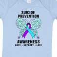 thumbnail image 4 of Inktastic Suicide Prevention Awareness Hope Support and Love Boys or Girls Baby Bodysuit, 4 of 5