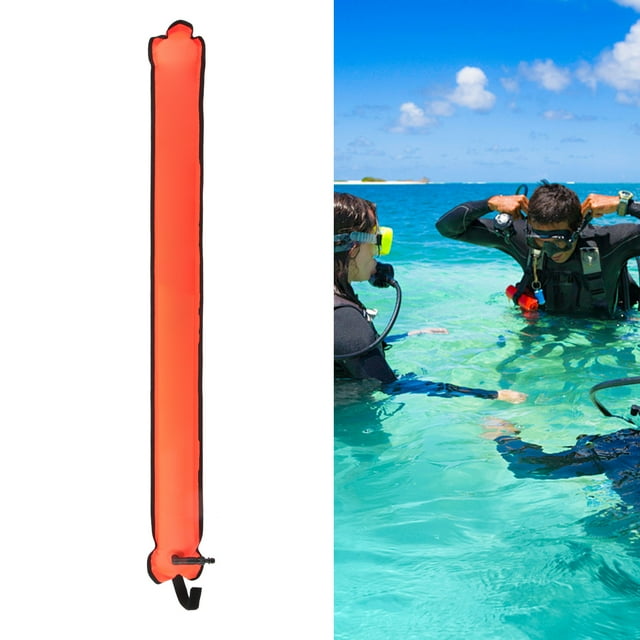 Diving Marker Buoy, Nylon Closed Type Multipurpose High Visibility Tube For Diving