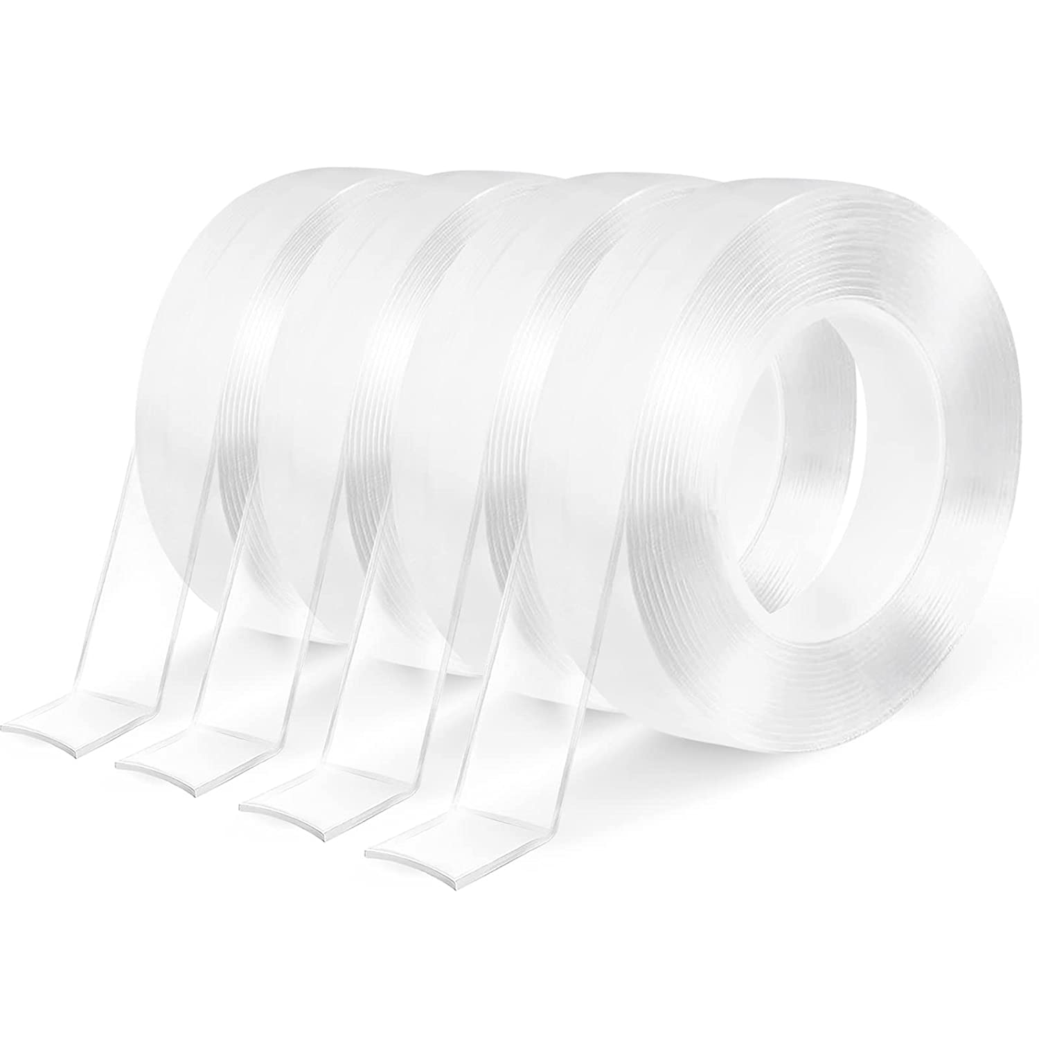 Double Sided Tape Heavy Duty (4 * 20Ft*1.18") Removable Grip Sticky