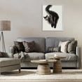 thumbnail image 4 of Stupell Industries Modern Fun Black Cat Behind Gray Framed Giclee Art, 24 x 30, by Melissa Wang, 4 of 8