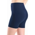 thumbnail image 3 of Girls V Cross Waist Athletic Shorts, Kids Soft Bike Volleyball Yoga Dance Running Cheer Gymnastics Gym Workout Shorts, 3 of 5