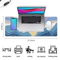 thumbnail image 5 of Japanese Wave XL Gaming Mouse Pad - Non-Slip Rubber Base, Stitched Edges for Extended Durability, Large Gaming Surface, 31.5 X 11.8 Inch, 5 of 7