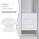thumbnail image 2 of 12 tiradores de madera sencillos para puertas de casa, cajones y cajones con tornillos., 2 of 7