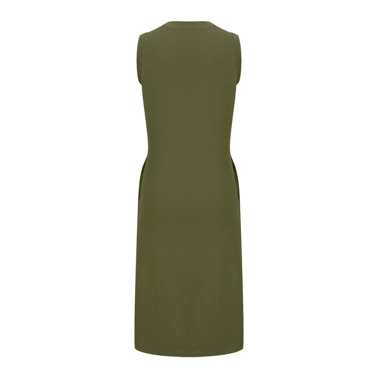 Daily Simplicity Solid V Neck Sleeveless Two Pieces Daily Simplicity Solid V Neck Sleeveless Two Pieces