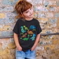 thumbnail image 2 of FhsagQ Mode Décontractée Imprimée pour Garçon et Fille, Col Rond, Manches Courtes, T-Shirt Ample, Printemps, 4T, Pâques, Noir, 2-3 Ans, 2 of 3