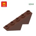 thumbnail image 1 of 85Pcs/lot 6044 Bevel 5 Holes Building Blocks MOC Accessories Compatible With Bricks Children Toys Gift Box 7.Reddish Brown about85pcs, 1 of 6