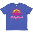 thumbnail image 3 of Inktastic Summer Enjoy the Sunshine Delray Beach Florida in Pink Youth T-Shirt, 3 of 5