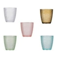 thumbnail image 3 of Nvzi Juego de 5 vasos de plástico acrílicos para agua, vasos reutilizables e irrompibles para beber, 3 of 4