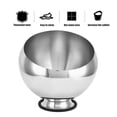 thumbnail image 3 of Bol à Épices, Bols à Mélanger Indispensables pour Appartement, Pot Chaud en Acier Inoxydable Récipient à Épices avec Base Argent[L], 3 of 9