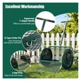 thumbnail image 6 of Fertilizer Spreader 27x16 Inch, Lawn Compost Spreader with Mesh, Garden Seed Spreader, Adjustable Handle, Heavy Duty Metal, 2.7 Cu.ft Capacity, 6 of 9