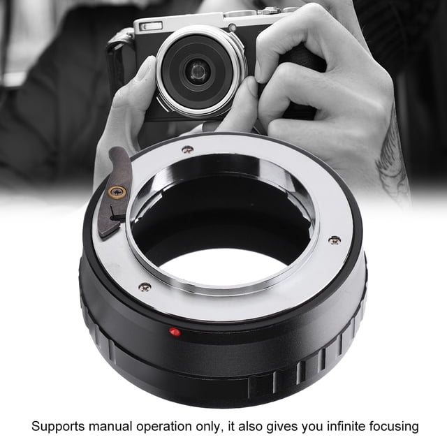 EXA NEX Manual Focusing Adapter Ring for Exakta Lens for E Mount Mirrorless Cameras Lightweight Durable Easy Installation Infinite Focusing