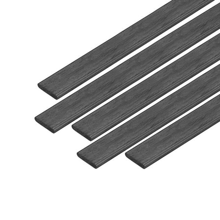 Carbon Fiber Strip Bars 0.6x5mm 400mm Length Pultruded Carbon Fiber Strips for RC Airplane 1 Pcs