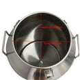 thumbnail image 3 of INTBUYING 15.8 Gallon Milk Pail Honey Wine Can Bucket with Lid 304 Stainless Steel, 3 of 9