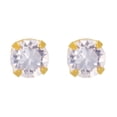 thumbnail image 5 of Inverness Home Ear Piercing Kit 24k Gold-Plated Stainless Steel 3mm Clear CZ for All Genders and Ages 18 and Up, 5 of 6