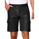 thumbnail image 1 of INSPIRE CHIC Pantalones cortos de cuero sintético para hombre con bolsillos cargo retro de fiesta 32 Negro, 1 of 6